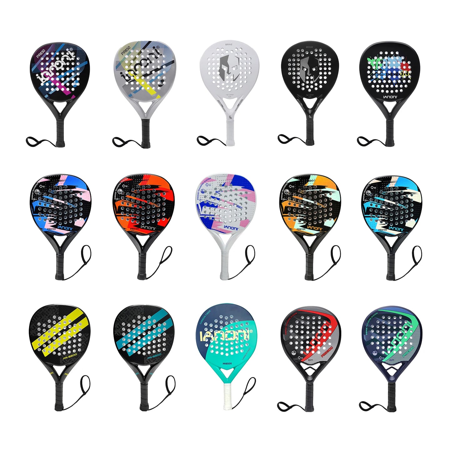 Carbon Fibre Padel Racket | Professional Design | Paddle Tennis Racket