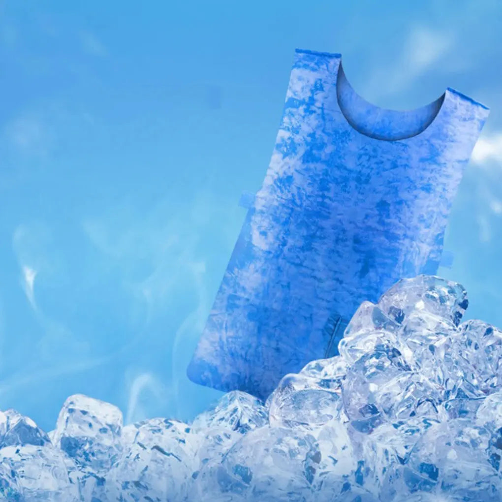 Water-Activated Cooling Vest | PVA Evaporative Fabric | Outdoor Work & Sport