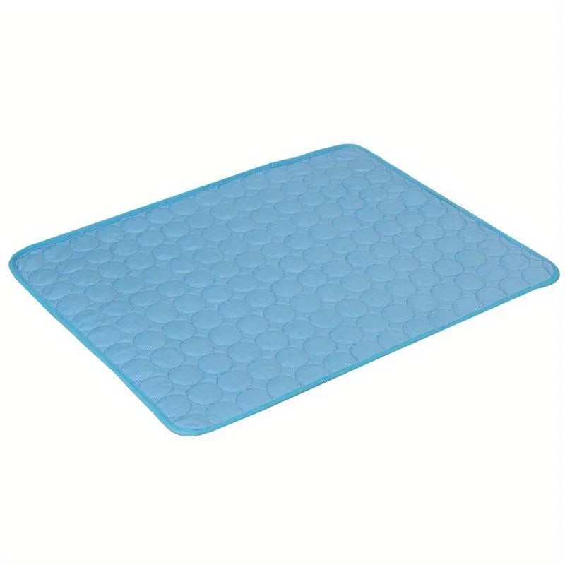 Pet Cooling Mat | Ice Silk | Breathable | Washable | Dogs & Cats | Indoor & Outdoor