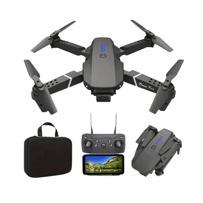 Mini Drone | 4K Ultra HD Camera | 30-Minute Battery | 100m Range | Black & White