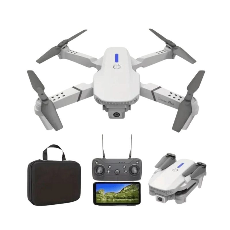 Mini Drone | 4K Ultra HD Camera | 30-Minute Battery | 100m Range | Black & White