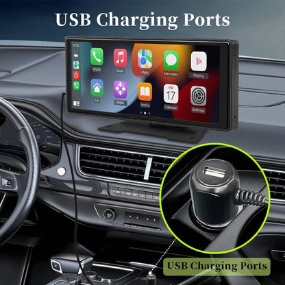 10.26-Inch Car Stereo Touchscreen | Wireless CarPlay & Android Auto | Backup Camera | Bluetooth