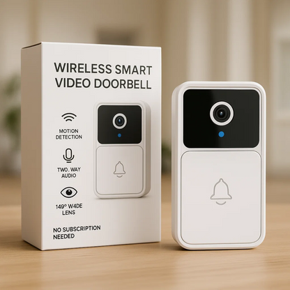 HD Video Doorbell | 1080p | Motion Alerts | Two-Way Audio | Wi-Fi | No Subscription