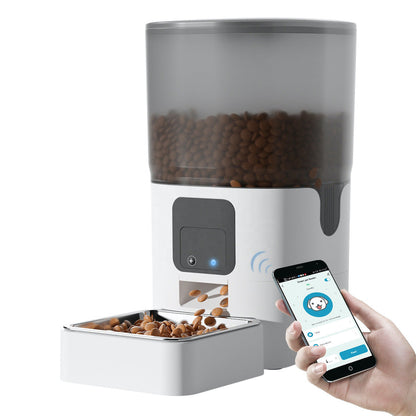 Automatic Pet Feeder | 6L | App Control | Alexa Compatible | Stainless Steel Tray | BPA-Free