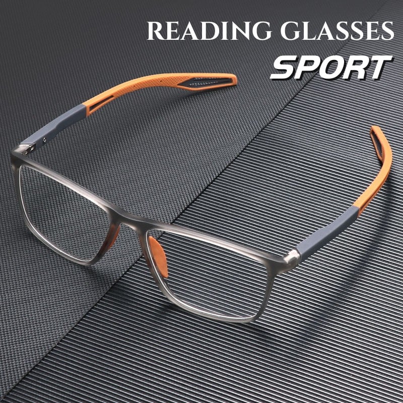 Blue Light Blocking Glasses | Ultra-Lightweight Sports Frame | Progressive Lens Eyewear