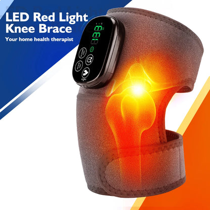 Red Light Therapy Wrap | 44 LEDs | 660nm & 850nm | 5 Heat Levels | 45–65°C | 3000mAh USB