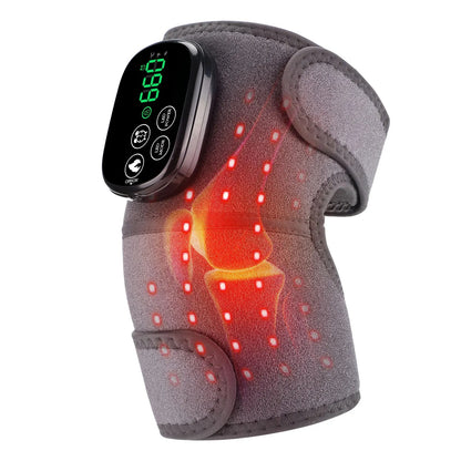 Red Light Therapy Wrap | 44 LEDs | 660nm & 850nm | 5 Heat Levels | 45–65°C | 3000mAh USB