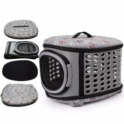 Cat Travel Carrier | Sturdy Construction | Comfortable Adjustable Design