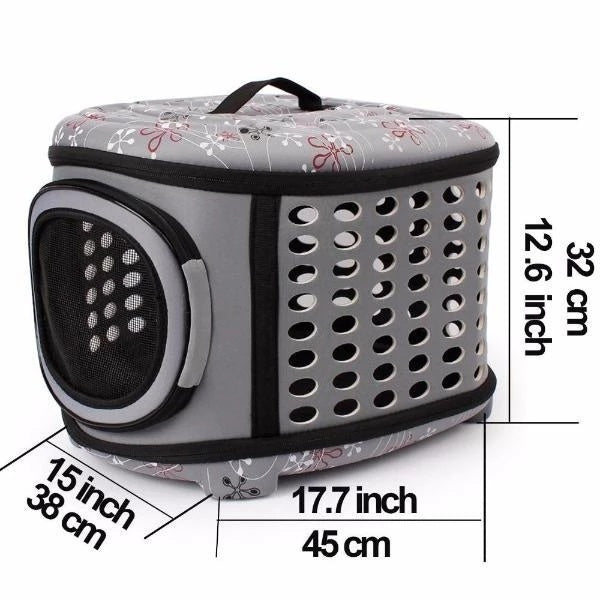 Cat Travel Carrier | Sturdy Construction | Comfortable Adjustable Design