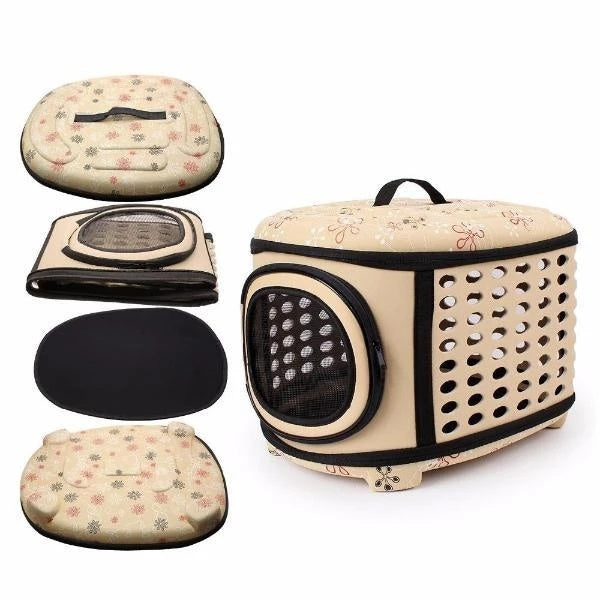 Cat Travel Carrier | Sturdy Construction | Comfortable Adjustable Design