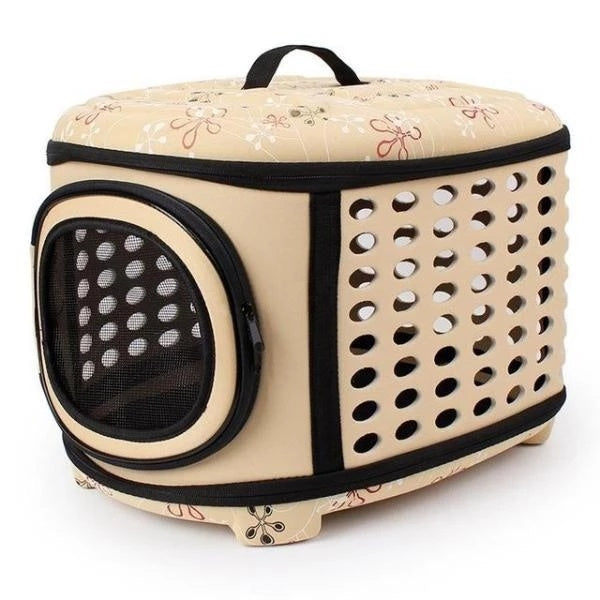 Cat Travel Carrier | Sturdy Construction | Comfortable Adjustable Design