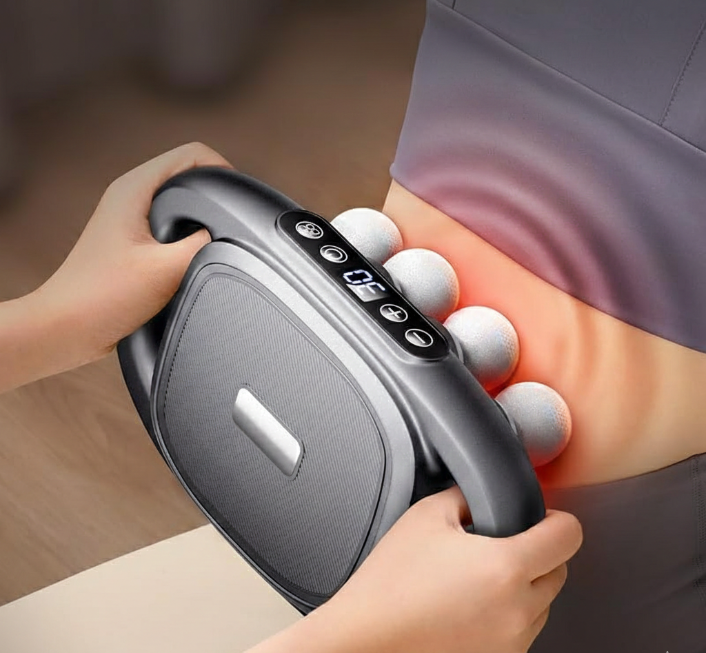 Percussion Massage Gun | 16 Heads | 30 Levels | Deep Tissue | 20–30dB | 2000mAh USB-C