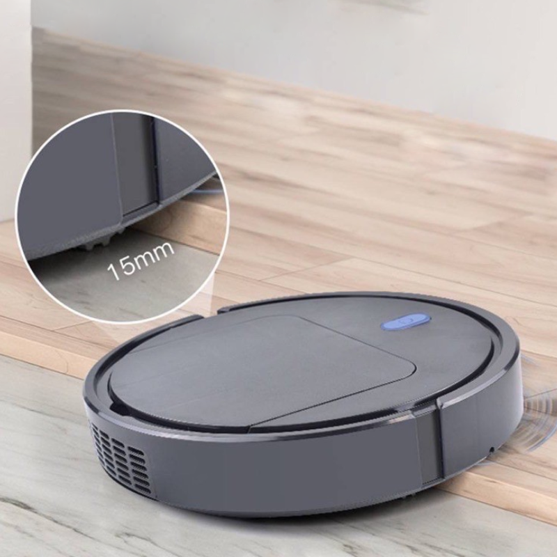 Robot Vacuum Cleaner | 99% Allergen Filtration | Multi-Surface | 2 Hour Runtime | Black & White