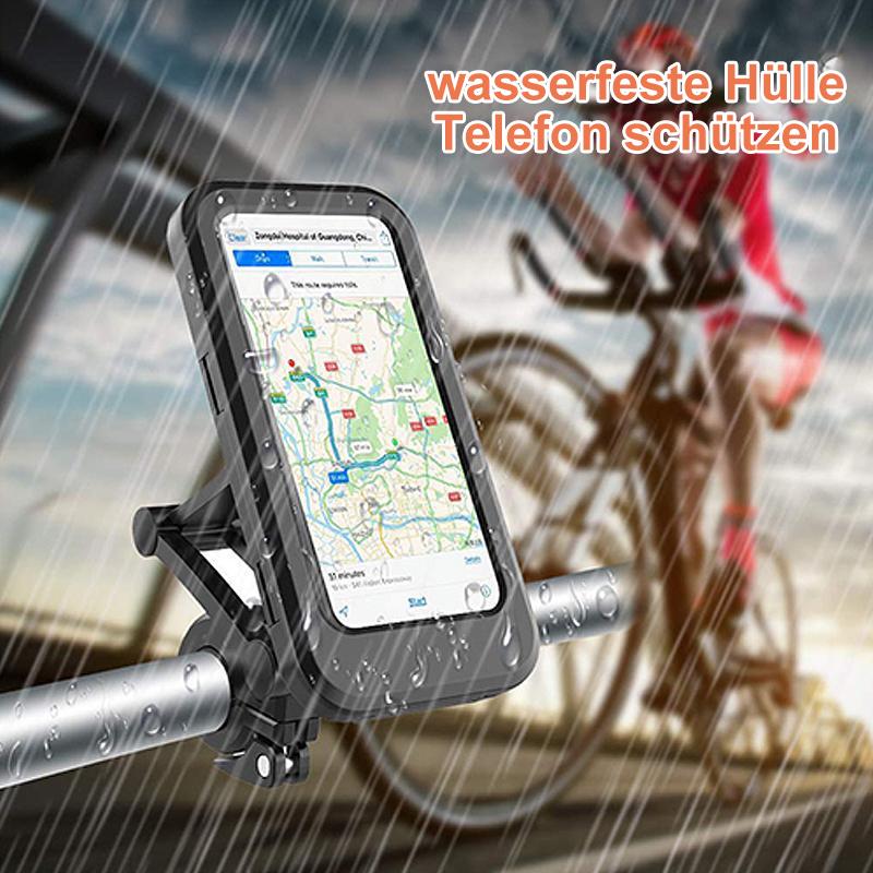 Bike Phone Mount | 5000mAh Power Bank Option | Handlebar 22-28.5mm | Waterproof Touchscreen Cover