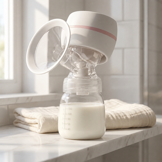 Electric Breast Pump | Silicone Cup | Portable Rechargeable | Hands-Free