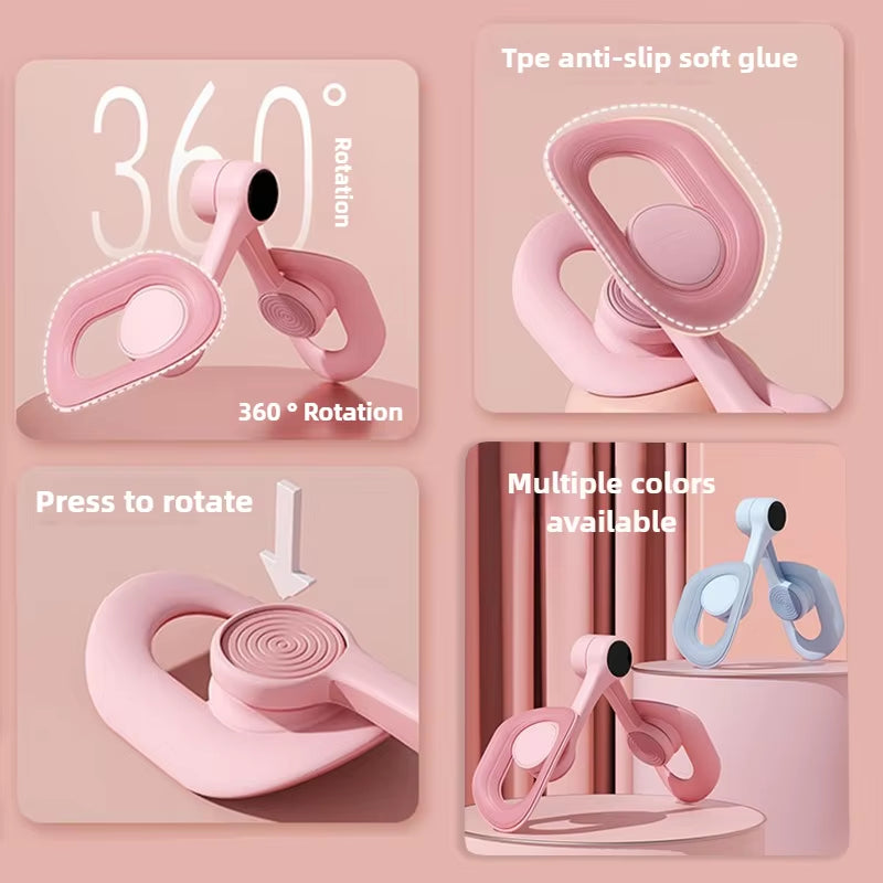 Non-Slip Comfortable Pelvic Floor Muscle Trainer Thigh Exerciser Leg Trainer for Postpartum Recovery Leg & Butt Training