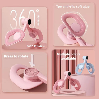 Non-Slip Comfortable Pelvic Floor Muscle Trainer Thigh Exerciser Leg Trainer for Postpartum Recovery Leg & Butt Training