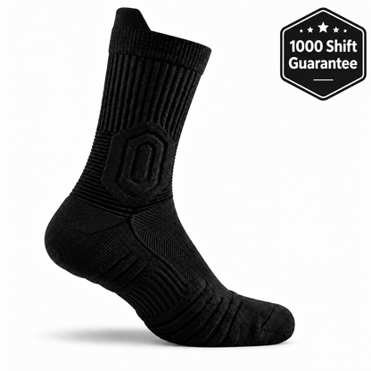 Herena ShiftProof™ Cushioned Work Socks for Long Shifts & Hard Floors