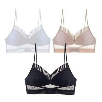 Wireless Lifting Bra | Lace Design | Backless Everyday Support Wear