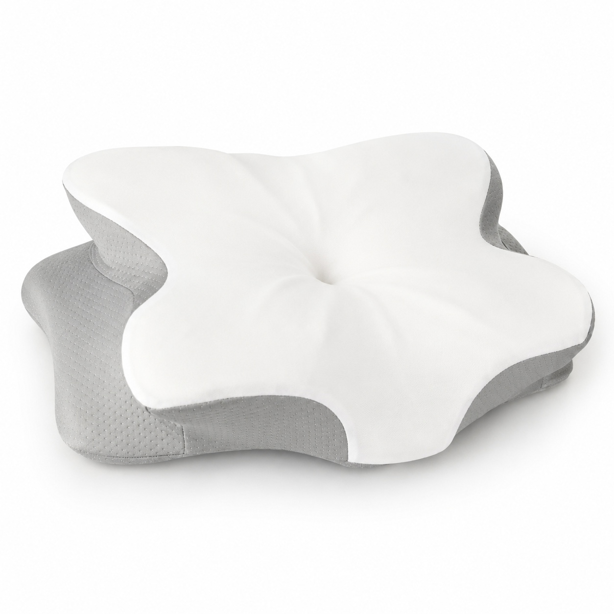 Contour Relief Pillow | Ergonomic Neck & Back Support | Soft Contoured Design