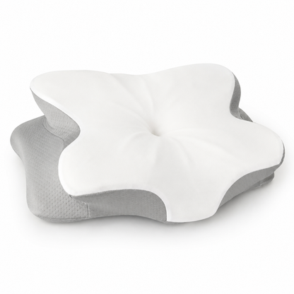 Contour Relief Pillow | Ergonomic Neck & Back Support | Soft Contoured Design