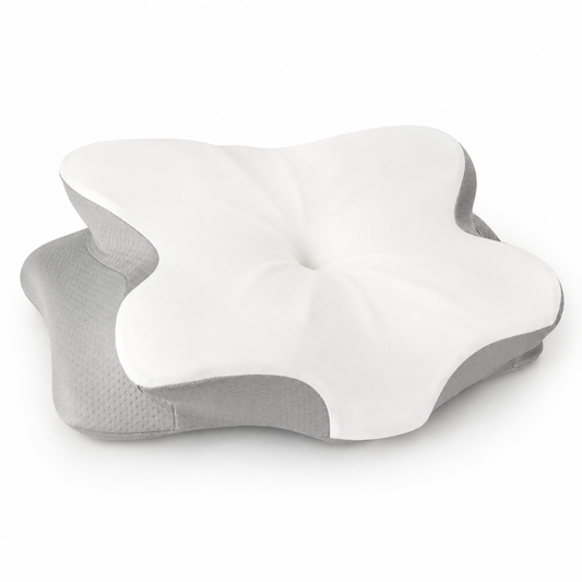 Contour Relief Pillow | Ergonomic Neck & Back Support | Soft Contoured Design