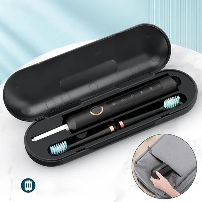Sonic Electric Toothbrush | 4 Brush Heads & Storage Box | Rechargeable Adult Design