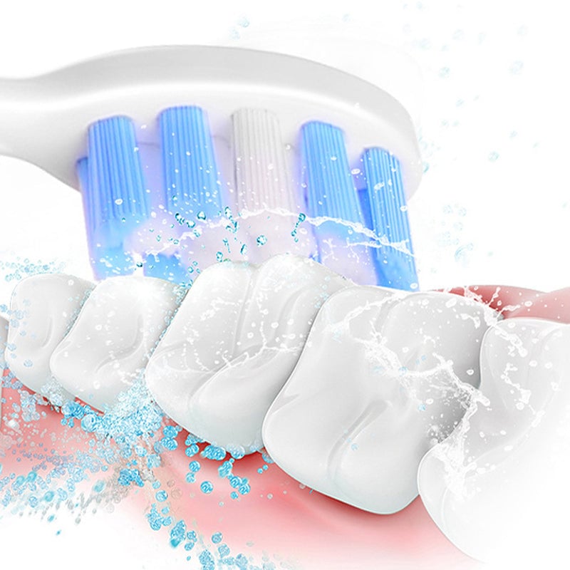 Sonic Electric Toothbrush | 4 Brush Heads & Storage Box | Rechargeable Adult Design
