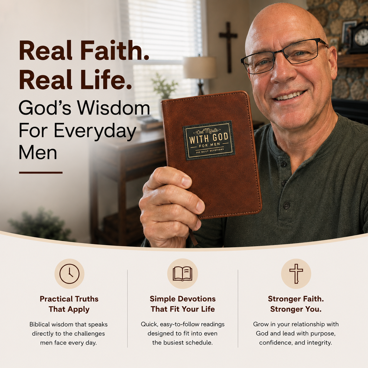 One Minute With God — 365 Devotions For Men