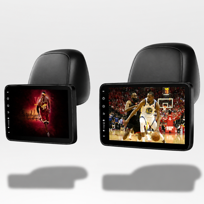 Car Headrest Screen | Bluetooth HD Display | Rear Seat Entertainment System