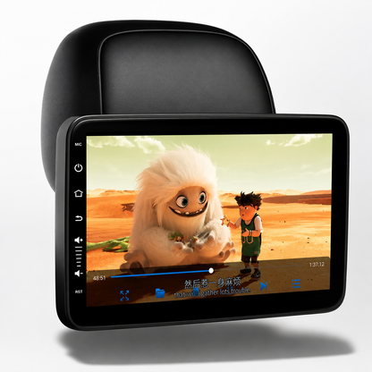 Car Headrest Screen | Bluetooth HD Display | Rear Seat Entertainment System