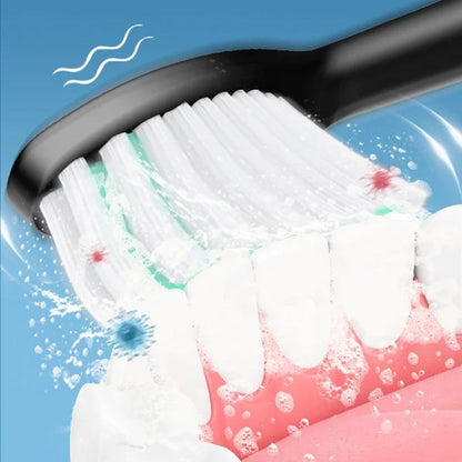 Sonic Electric Toothbrush | 4 Brush Heads & Storage Box | Rechargeable Adult Design