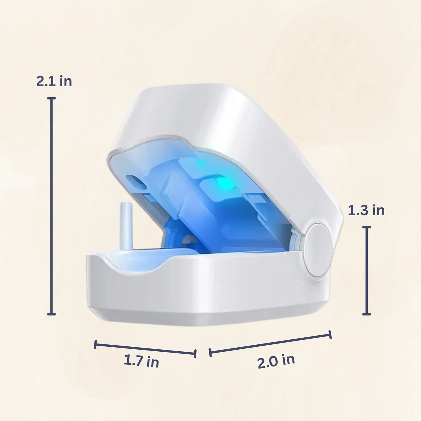 UV Light Nail Care Device | Rechargeable Battery | Portable | 4-Hour Runtime | 300g | Home Use