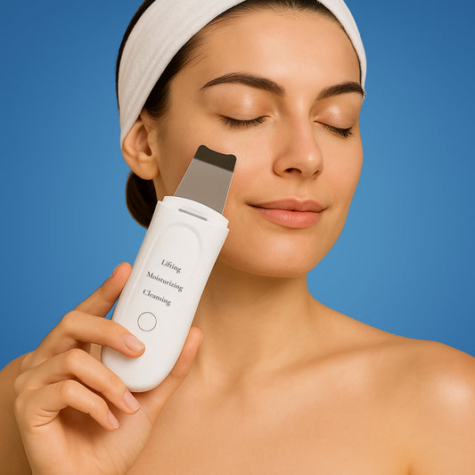 Ultrasonic Facial Cleansing Wand | 33,000 Vibrations | At-Home Skincare Tool