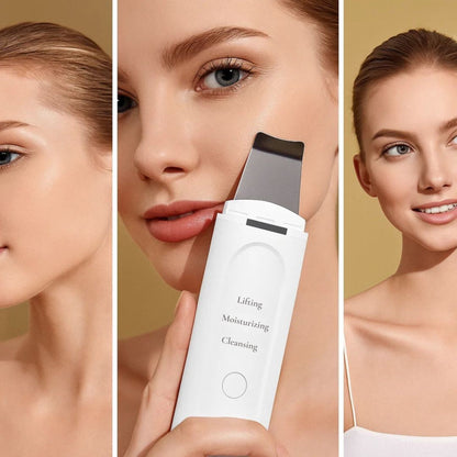 Ultrasonic Facial Cleansing Wand | 33,000 Vibrations | At-Home Skincare Tool
