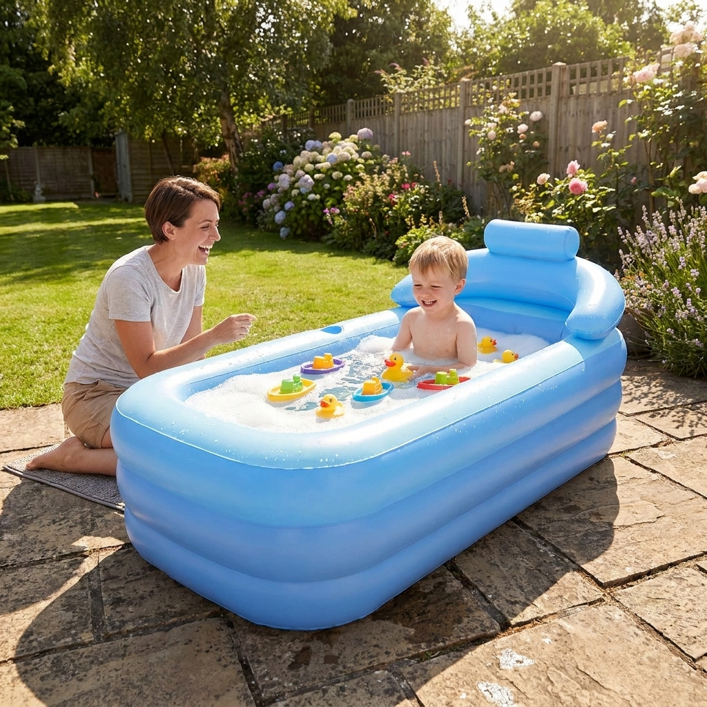 Inflatable Foldable Bathtub