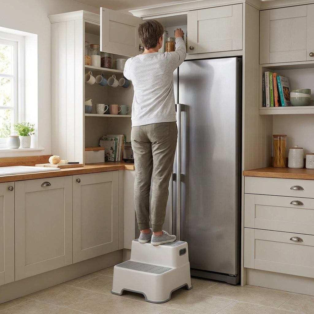 Two-Step Folding Stool
