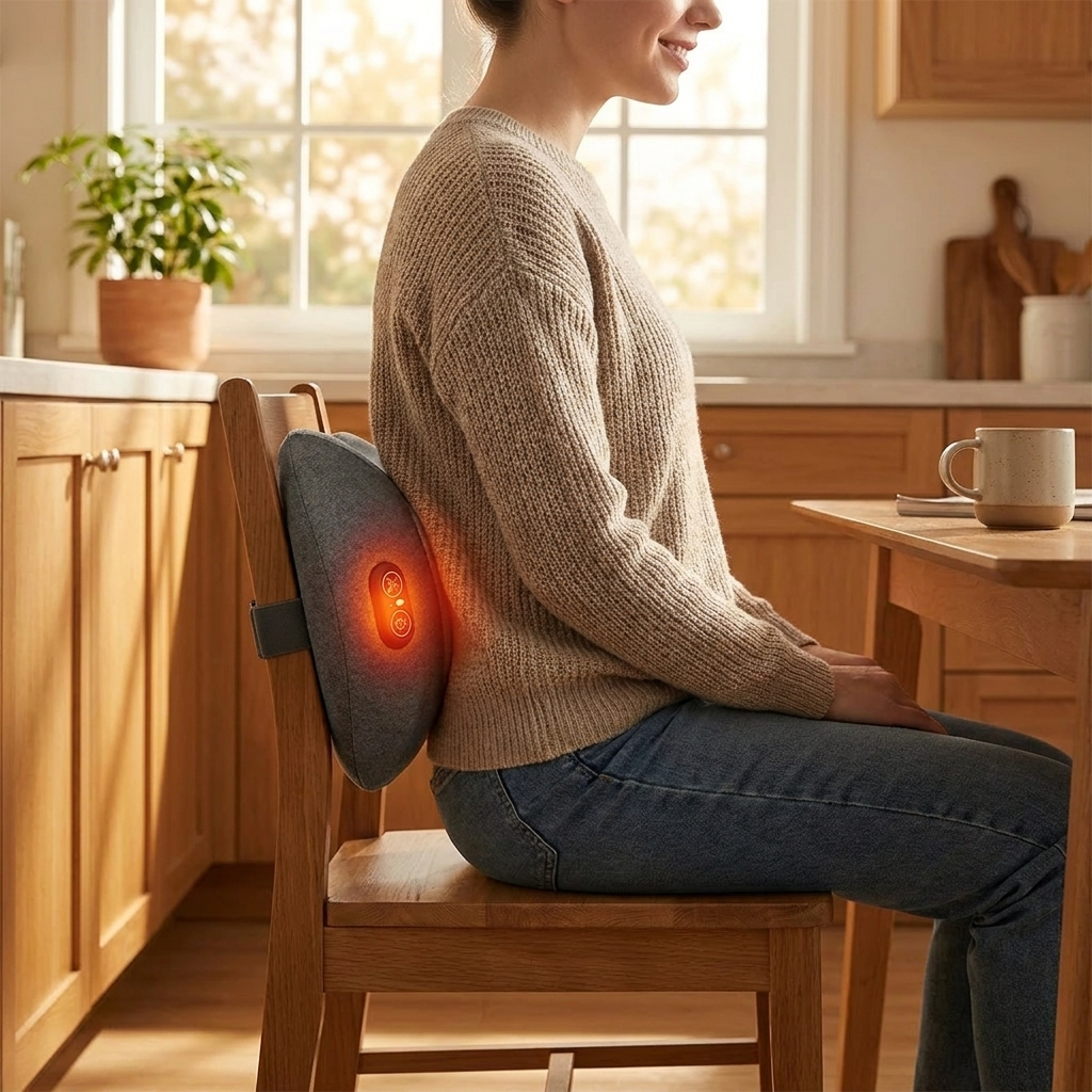 3-in-1 Back Massager with Heat