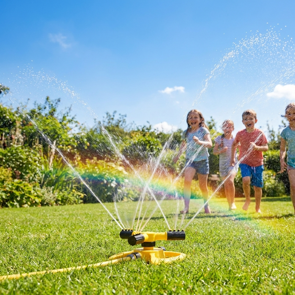 360 Degree Rotating Garden Sprinkler
