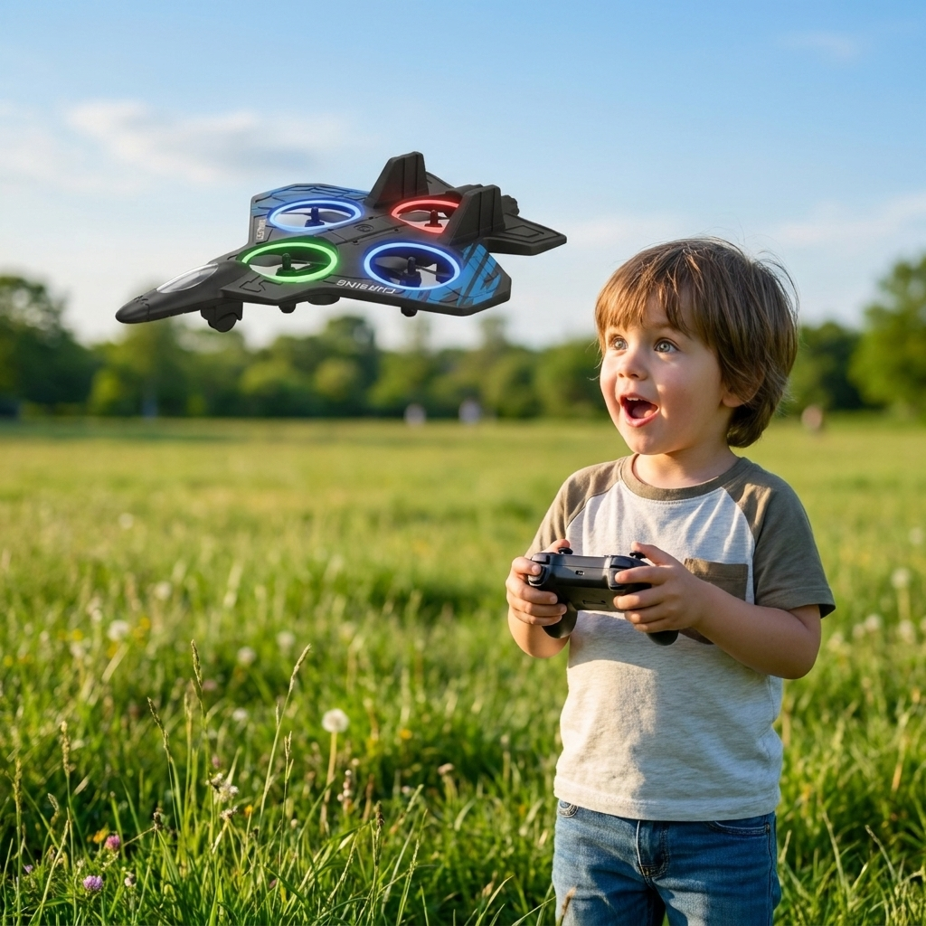 Kids LED Foam Drone