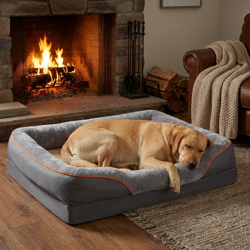 Memory Foam Dog Bed