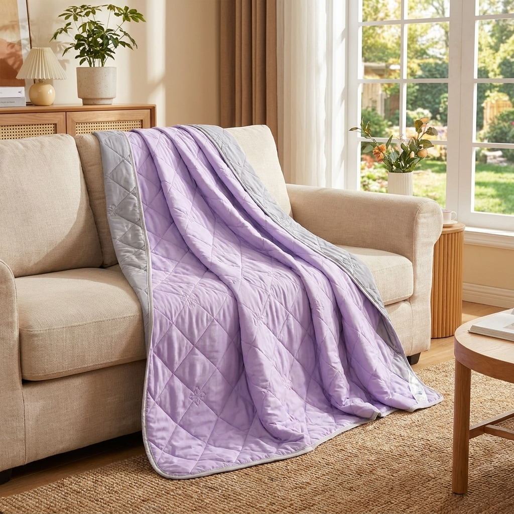 Summer Cooling Blanket | Lightweight Breathable Fabric | 6 Colours | 3 Sizes