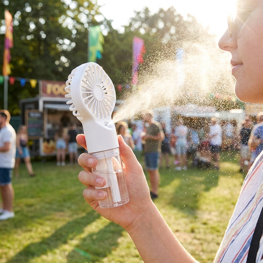 Handheld Misting Fan