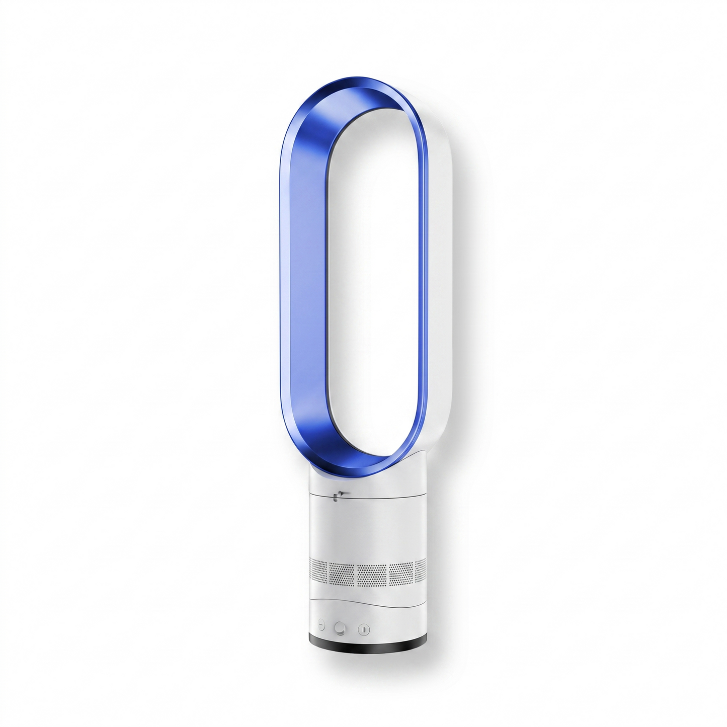 Bladeless Floor Fan | 16 Inch | Air Purifier | Remote Control | Quiet DC Motor | Pink, Grey, Blue & Gold