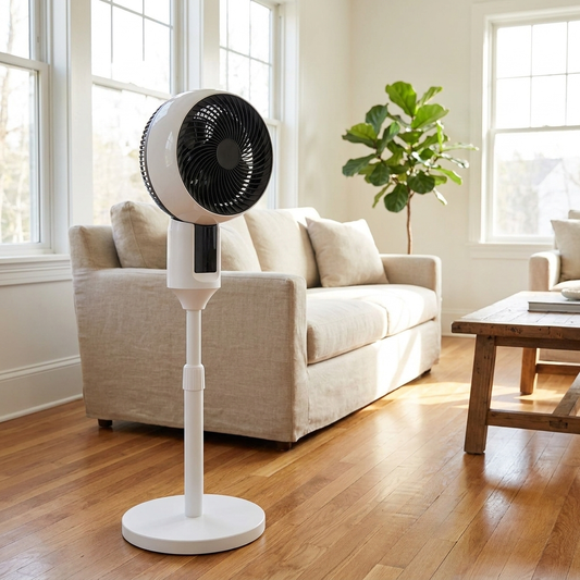 Pedestal Fan | Adjustable Height | Oscillating | Remote Control | Quiet