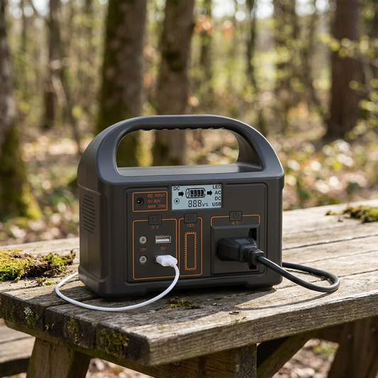Portable Power Station | 100W | 24,000mAh LiFePO4 Battery | Solar Compatible