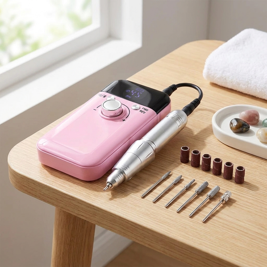 Nail Drill Machine | 45000RPM Low Noise Motor | Rechargeable Manicure Sander