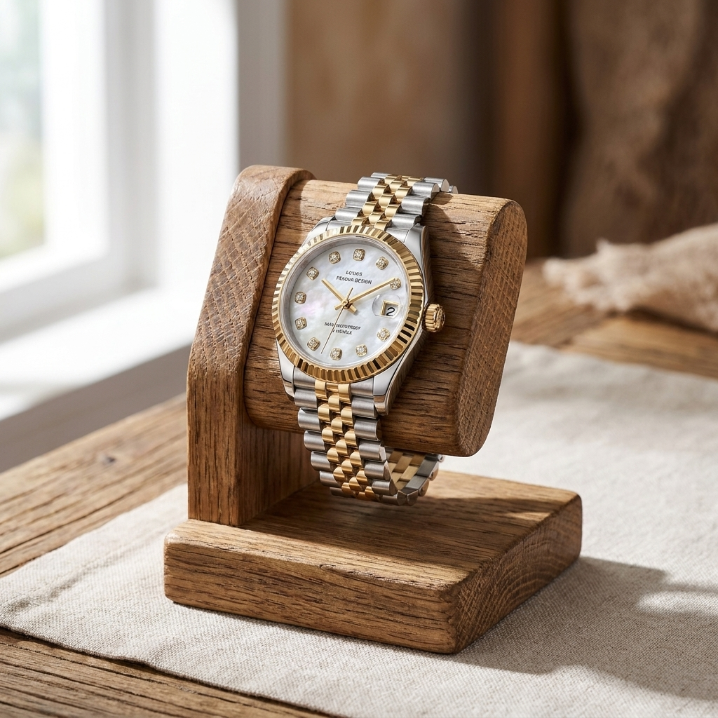 Stainless Steel Wristwatch | Classic Design | Water Resistant Timepiece