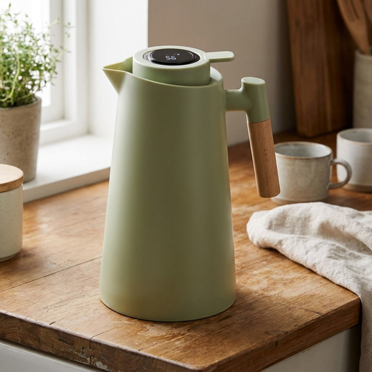 Insulated Thermos Jug | Digital Temperature Display | Smart Hot & Cold Flask