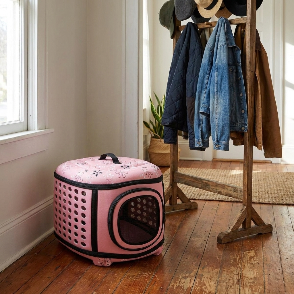 Cat Travel Carrier | Sturdy Construction | Comfortable Adjustable Design